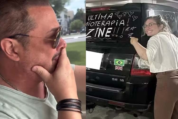 Cantor Conrado ganha surpresa emocionante após última quimioterapia: 'Glorificar ainda mais'