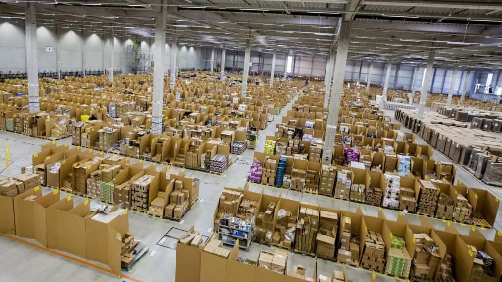 Armazém da Amazon na Alemanha