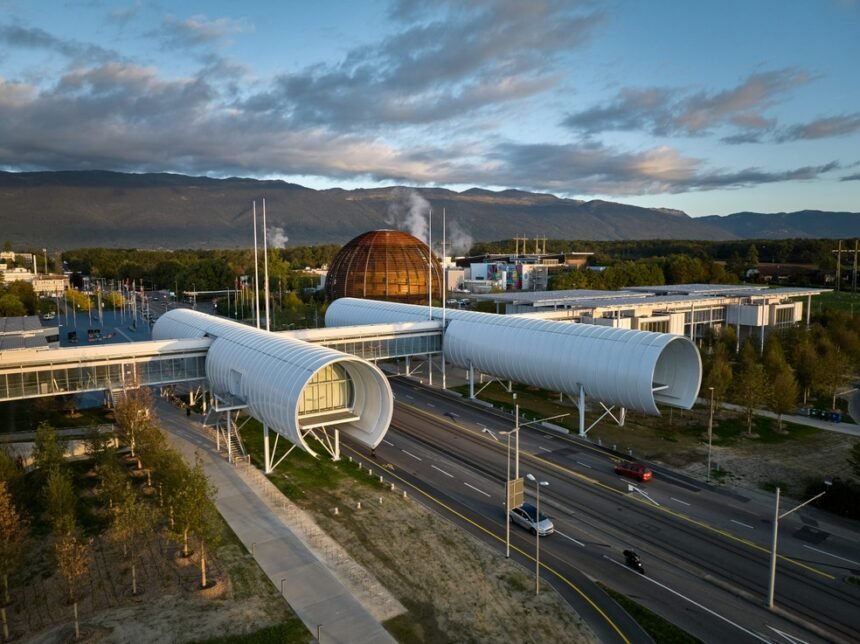 Centro para educação e difusão científica do Cern, em Genebra (Suíça) — Foto: Divulgação/Cern