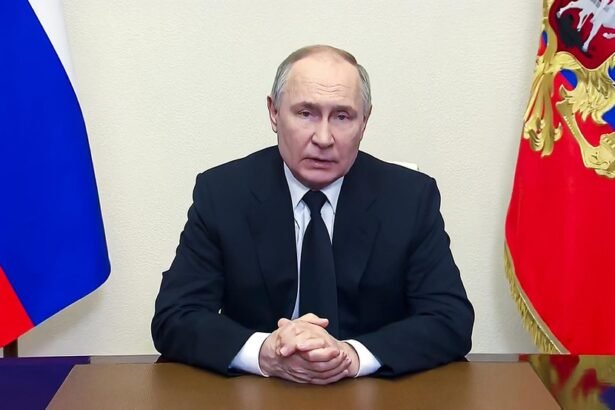 Putin faz pronunciamento sobre ataque terrorista em Moscou