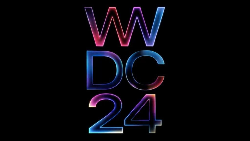 Imagem promocional do WWDC 2024
