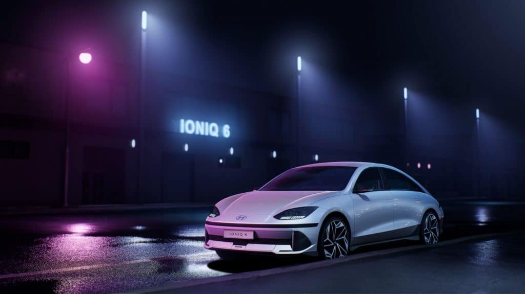 Veículo elétrico Ioniq 6, da Hyundai