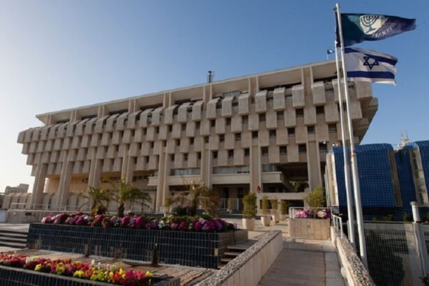 Sede do Banco Central de Israel — Foto: David Vaaknin/Divulgação
