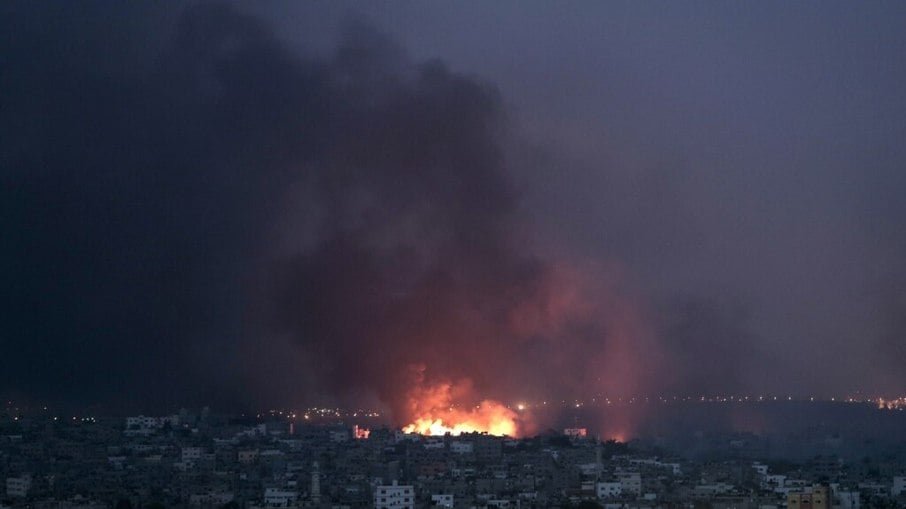 No bairro de Shijaiyah, em Gaza, diversos confrontos aconteceram desde terça-feira (12)