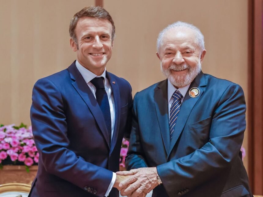 Lula acompanhará Macron em Belém e no Rio durante visita para melhorar relação