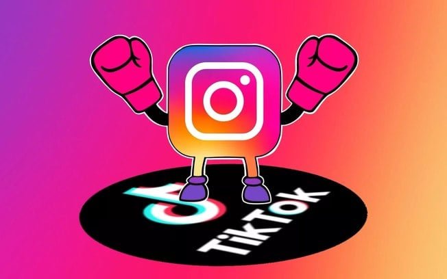 Perdeu o trono! Instagram supera TikTok como aplicativo mais baixado no mundo