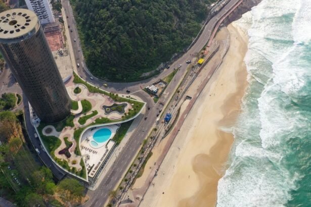 Vista aérea do icônico Hotel Nacional, em São Conrado, um dos primeiros da cidade do Rio a operar no modelo de multipropriedade — Foto: RCI/DIVULGAÇÃO