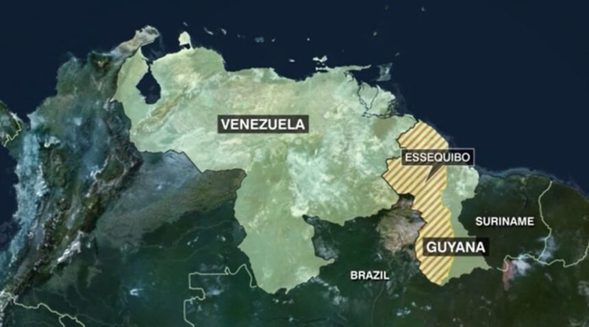 Essequibo, região de disputa entre Venezuela e Guiana