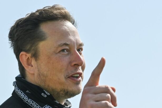 Elon Musk, o dono da rede social X e da fabricante de carros elétricos Tesla, entrou em embate com o ministro Alexandre de Moraes, do STF, no fim de semana — Foto: Bloomberg