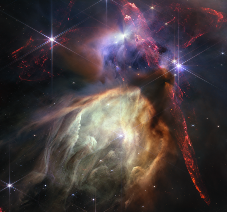 “Espirros” de estrelas bebês revelam mistérios sobre formação estelar
