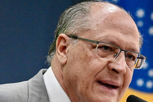Para o vice-presidente e ministro ministro do Desenvolvimento, Indústria, Comércio e Serviços, Geraldo Alckmin, a indústria automobilística “faz a diferença” — Foto: Cadu Gomes/VPR