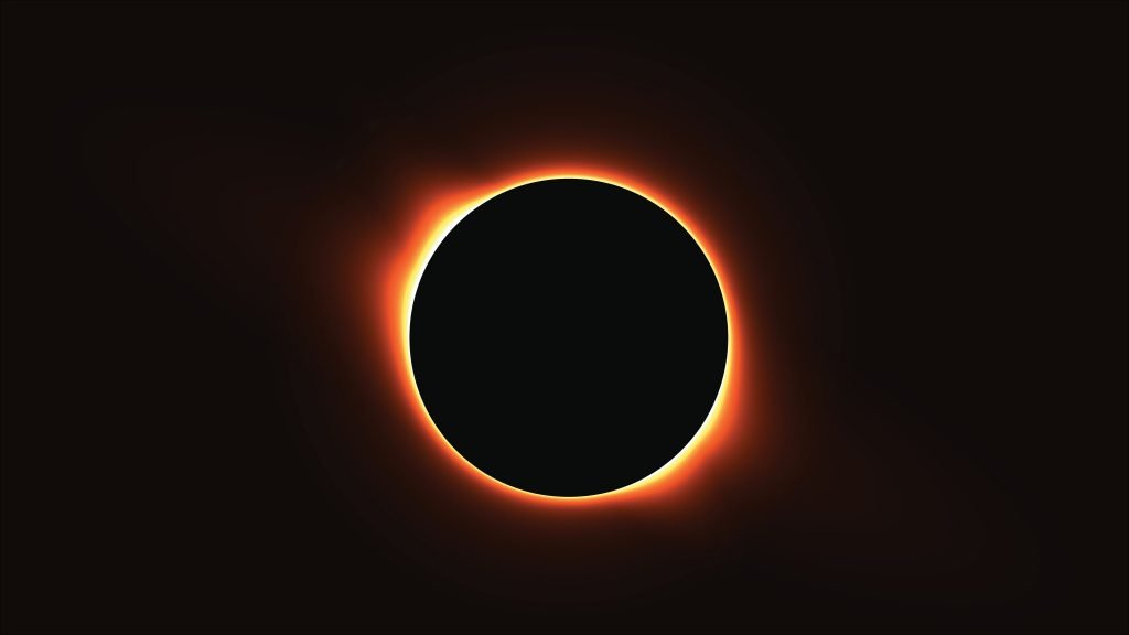 Eclipse solar total (Crédito: Rakeshh ML Rainna/ shutterstock)
