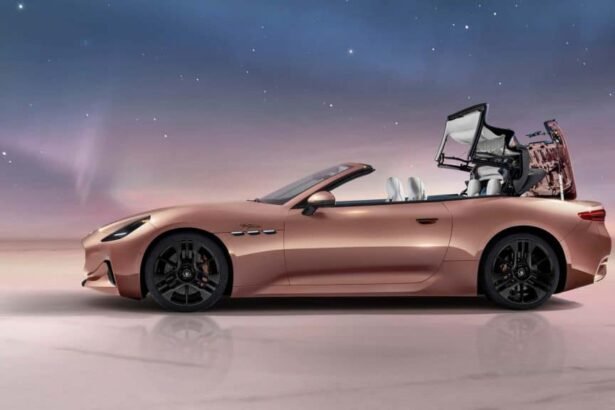 Primeiro carro elétrico conversível de luxo é revelado pela Maserati