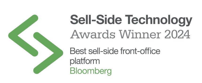 Bloomberg ganha como melhor plataforma de front-office Sell-Side no Sell-Side Technology Awards