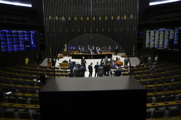Plenário da Câmara dos Deputados — Foto: Edilson Rodrigues/Edilson Rodrigues/Agência Sen