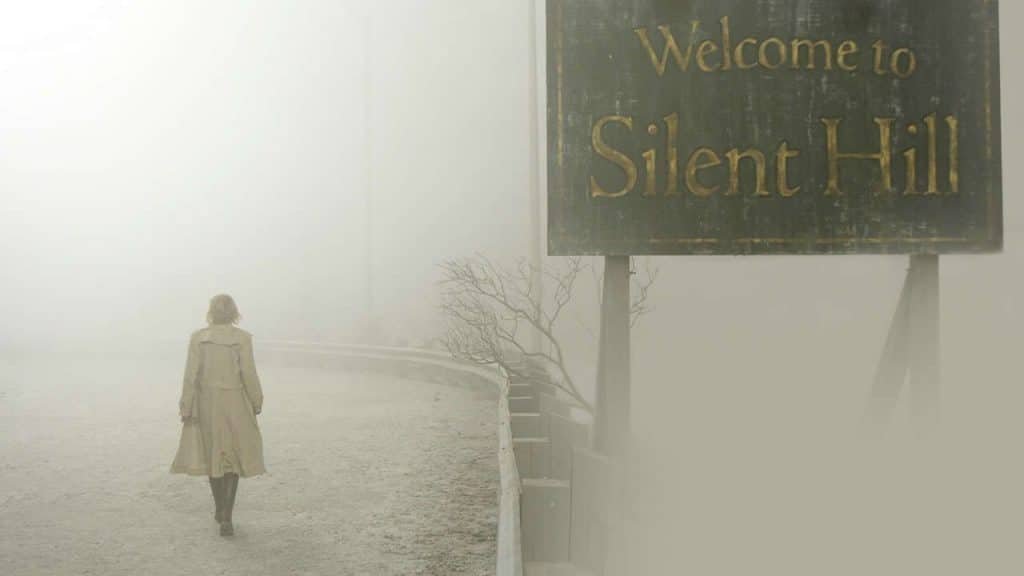Mulher chegando a Silent Hill