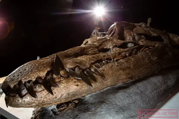 Crânio de monstro marinho gigante entra para o Livro dos Recordes
