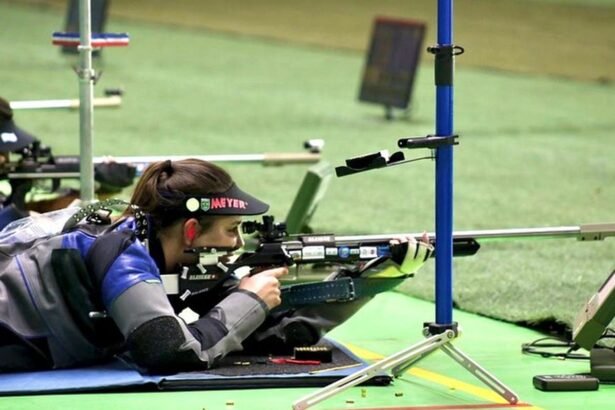 Geovana Meyer carimba 3ª vaga olímpica do Brasil no tiro esportivo