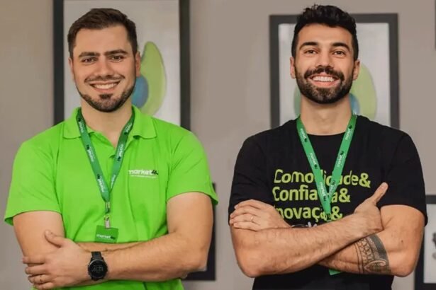 Os cofundadores da Market4u Eduardo Córdova, CEO, e Sandro Wuicik, diretor de expansão — Foto: Divulgação/Market4u