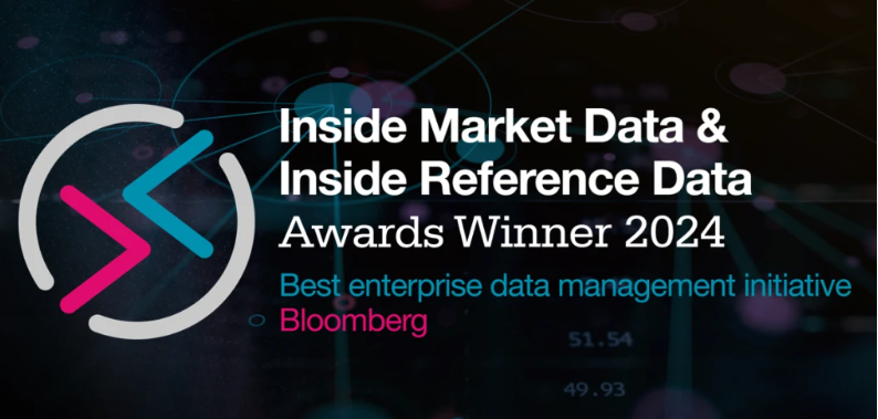 Bloomberg ganha prêmio de melhor gerenciamento de dados corporativos