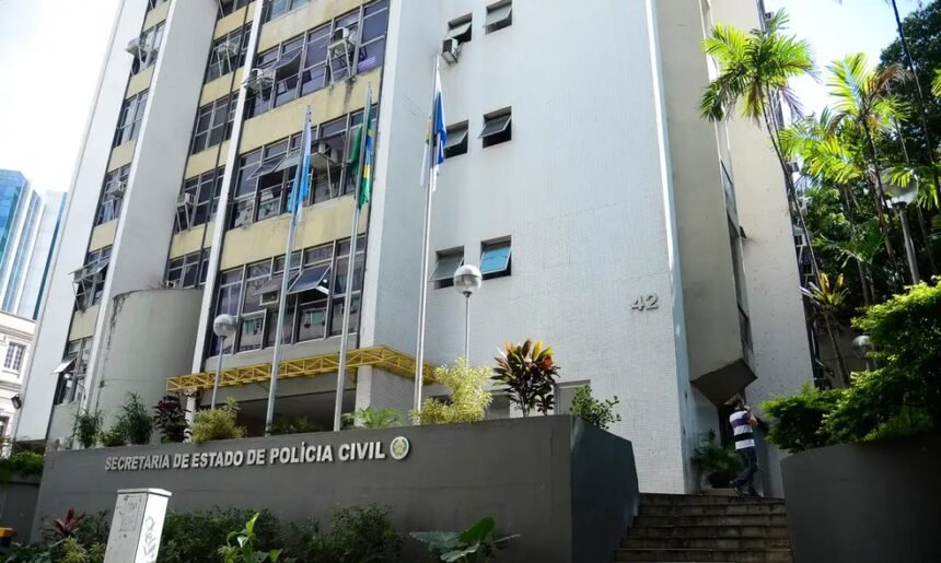 Prédio da Secretaria de Estado da Policia Civil do Rio de Janeiro — Foto: Tomaz Silva/Agência Brasil